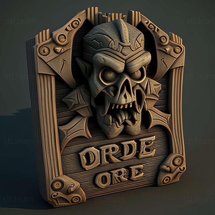 3D model Orcs MuDie 2 game (STL)